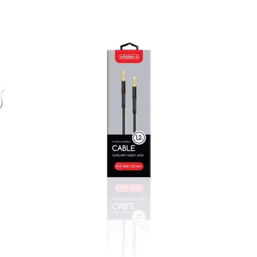 Кабель Intaleo Audio Cable AUX 1.2m Black (CBFLEXA1) фото 3