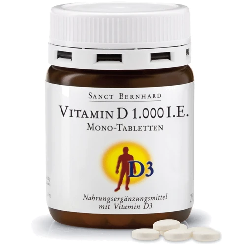 Sanct Bernhard Vitamin D3 Витамин Д3 1000 МЕ (25 mcg) 250 таблеток