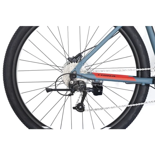 Велосипед Trinx M700 Pro 29" рама-21" Matt-Grey-Grey-Red (M700Pro.21MGGR): Материал рамы Алюминий
