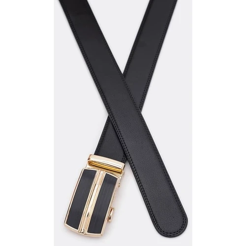 Чоловічий ремінь Borsa Leather чорний (V1GKX04g-black): Стать Мужской