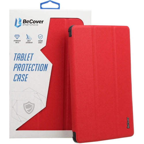Аксессуар для планшетных ПК BeCover Flexible TPU Mate Red for Samsung X400/406 Galaxy Tab S10 Lite (713830)