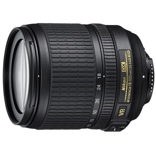 Об'єктив для фотоапарата Nikon 18-105mm f/3.5-5.6G ED AF-S VR DX Nikkor: Тип об'єктива Длиннофокусный