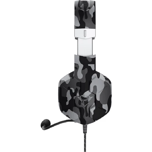 Наушники Trust GXT 323K CARUS 3.5mm Black Camo (24320): Тип конструкции полноразмерные