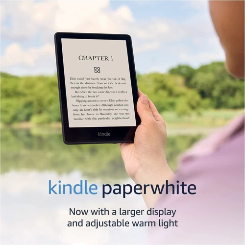 Электронная книга Amazon Kindle Paperwhite 11th Gen. 16GB Black: Экран 6.8" E Ink (1448x1072)