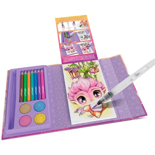 Набор для творчества Nebulous Stars Раскраска с водой белые листы Возьми в дорогу (11452)