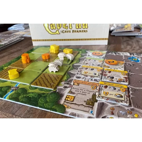 Настільна гра Lookout Games Caverna - EN Англійською мовою: Вік от 12-ти лет