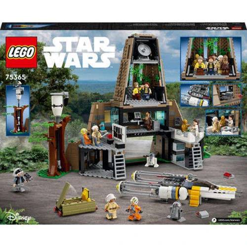 Конструктор LEGO Star Wars Звездные войны База повстанцев Явин 4 (75365): Количество деталей, шт. 1066