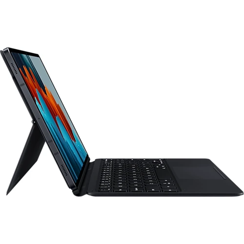 Аксессуар для планшетных ПК Samsung Book Cover Keyboard Black (EF-DT870BBRG) for Samsung Galaxy Tab S7 T870/T875 / Galaxy Tab S8 2022 X700/X706: Совместимость Samsung Galaxy Tab S8 2022 X700/X706, Samsung Galaxy Tab S7 T870/T875