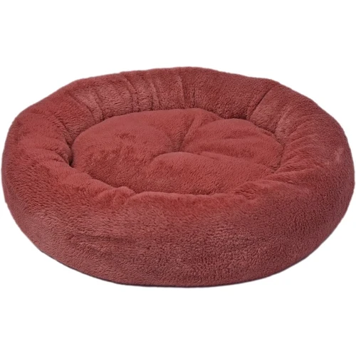 Лежак для животных Dubex Simit Series антиаллергенный 52х52x9 см бордовый (8682250518157)