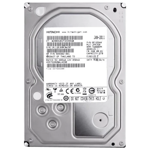 Внутренний жесткий диск Hitachi 2 TB (# HDS722020ALA330 #) RB