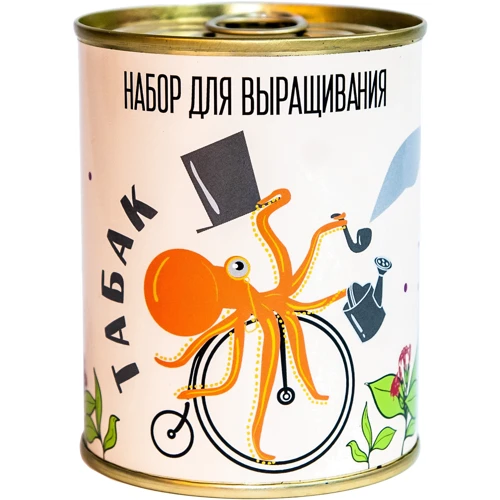 Набор для выращивания Консервы-растение PAPAdesign "Табак"