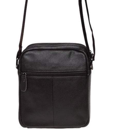 Чоловіча сумка планшет Borsa Leather коричнева (k11169-brown): Країна виробник Тайвань