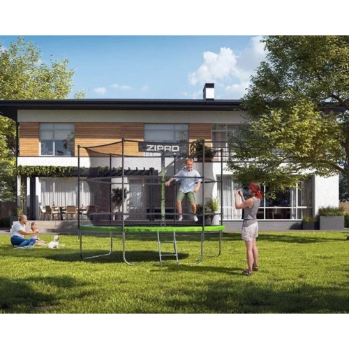 Батут Zipro Jump Pro с внутренней сеткой 14FT 435 см (5902659840691) фото 8