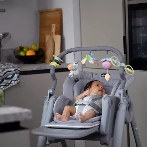Стульчик для кормления Chicco Polly Magic Relax New (79502.05): Наклон спинки 4 положения