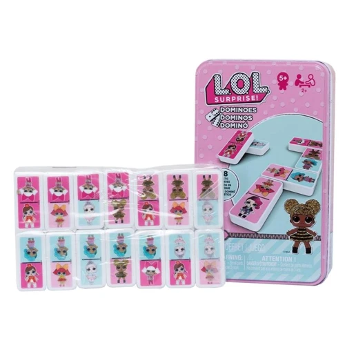 

Настольная игра: домино L.O.L. Surprise (жестяная коробка)