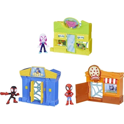 Игровой набор SPD Hasbro Городские кварталы Спайди и его удивительные друзья (F8361 SAF CITY BLOCKS MARKET GHOST): Производитель Hasbro