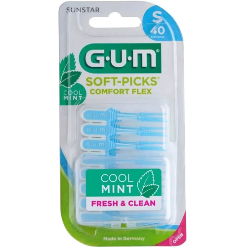 GUM Soft Picks Comfort Flex Mint Набор межзубных щеток малый 40 шт