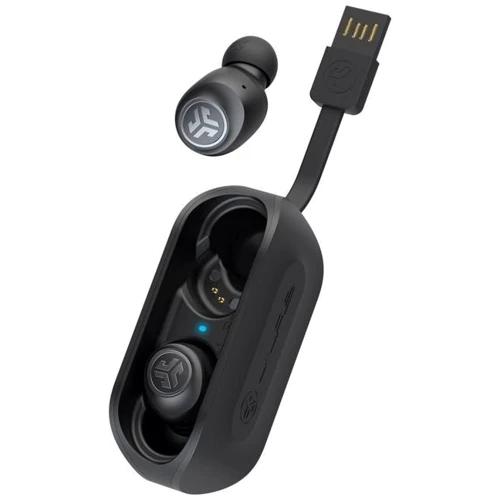 Наушники JLab GO Air In-Ear (IEUEBGOAIRRBLK82): Дополнительно влагозащита, TWS наушники