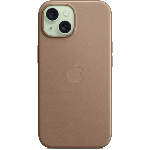 Чохол для iPhone Apple iPhone 15 FineWoven Case with MagSafe - Taupe (MT3C3ZM/A) фото 6