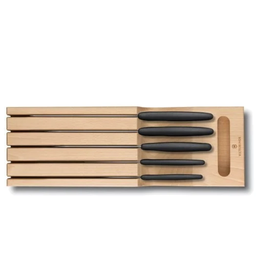 Набор кухонных ножей Victorinox SwissClassic In-Drawer 6 пр. (6.7143.5): Метериал лезвия нержавеющая сталь
