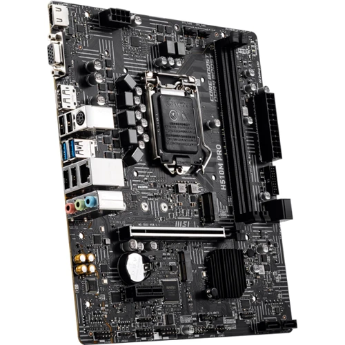 MSI H510M PRO: Роз'єми на платі SATA 3.0, M.2