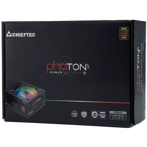 Блок питания CHIEFTEC 650W (CTG-650C-RGB): Модульные (съемные) кабеля Есть