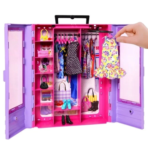Игровой набор Barbie Сиреневый шкаф для одежды (HJL65) фото 5