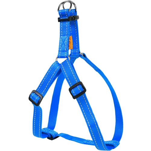Шлея DOG Extreme, регулируемая длина 25 мм 60-90 см синяя (06682)