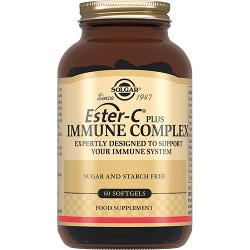 Solgar Ester-C Plus Immune Complex Эстер С плюс 60 гелевых капсул