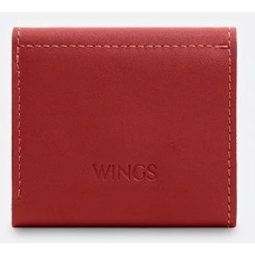 Женский кошелек The Wings 2.2 красный (TW-W-2-2-red): Формат кошелька Горизонтальный