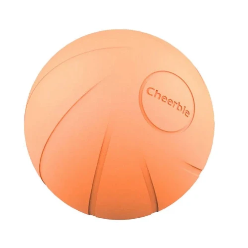 Интерактивный мячик для маленьких собак Cheerble Wickedball SE Оранжевый (1557) фото 5