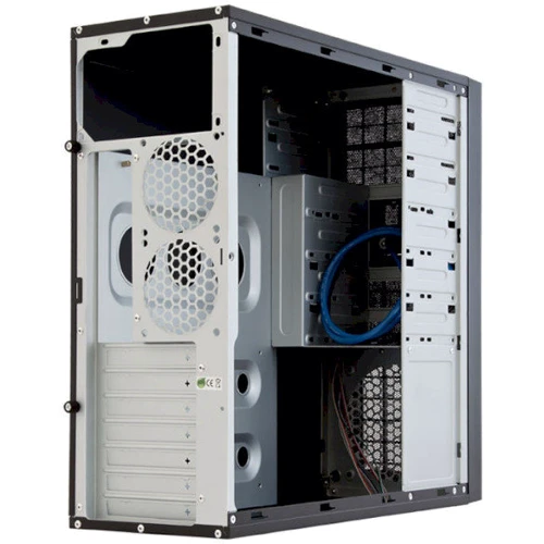 Корпус Chieftec Mesh CQ-01B-U3-500S8, 500W, 2xUSB3.0, Black: Потужність БЖ, Вт 500