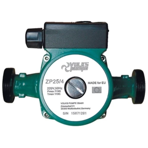Насос циркуляционный VOLKS Pumpe ZP25/4 180мм