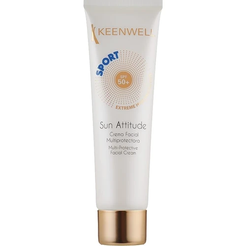 Keenwell Sun Protection Sport Facial Cream SPF50+ Сонцезахисний крем для обличчя 60 ml
