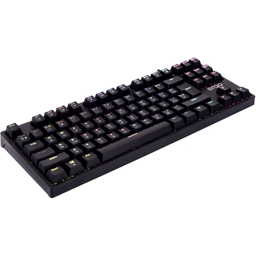 Клавиатура ERGO KB-915 TKL: Тип клавиатуры игровая
