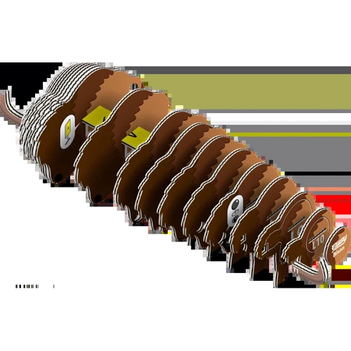 Сборная 3D модель Eugy Зоопарк: Бизон (XEG-045)