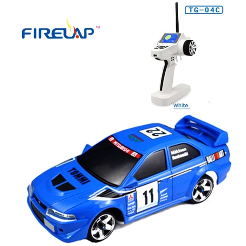 Автомодель р/у 1:28 Firelap IW04M Mitsubishi EVO 4WD (синий)