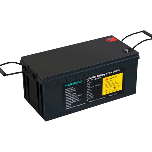 Marsriva LiFePO4 12,8V 200Ah (MR-LFP12-200-LAR): Напряжение, В 12.8