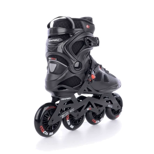 Роликовые коньки Tempish EZZA 90 /42 черные (1000067/41): Расположение колес in-line