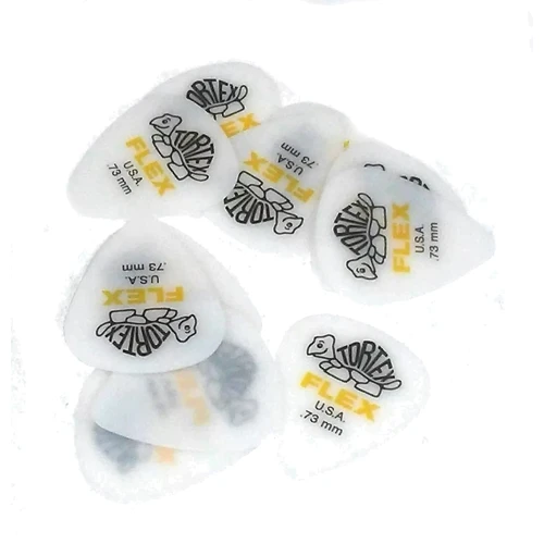 Медіатор Набор медиаторов DUNLOP 428P.73 TORTEX FLEX STANDARD PLAYER'S PACK 0.73: Товщина  Середні (0.66 - 0.73 мм)