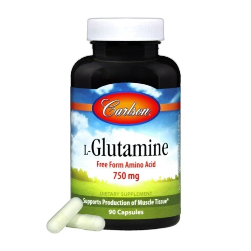 Carlson Labs L-Glutamine, 750 mg, 90 Capsules (CAR-06821)