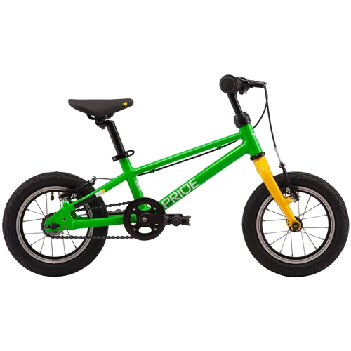 Велосипед дитячий Велосипед 12 "Pride GLIDER 12 2020 зелений