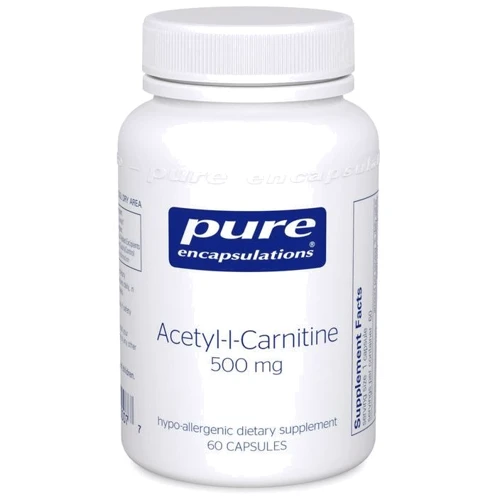 

Pure Encapsulations Acetyl-l-Carnitine 500 mg 60 caps (PE-00007)