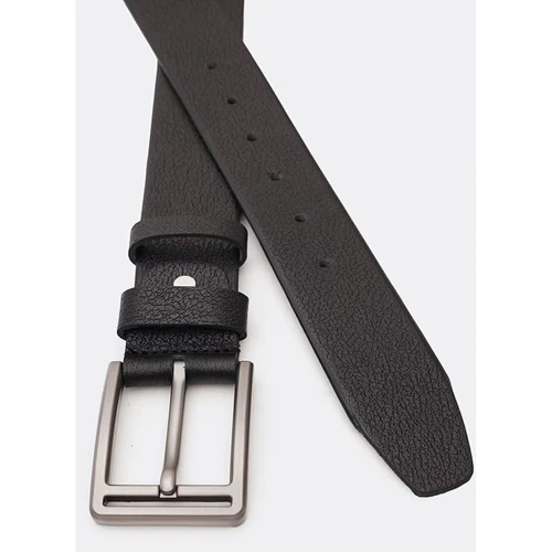 Мужской ремень Borsa Leather черный (V1125DPL01-black): Пол Мужской