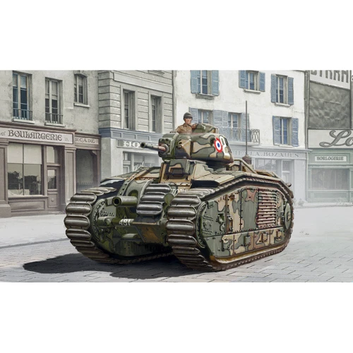 Модель Italeri Французький важкий танк Char B1 bis (IT15766)