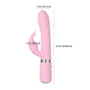 Роскошный вибратор Pillow Talk Lively Pink с кристаллом Сваровски для точки G