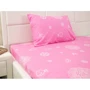 Простирадло Руно 143х215 см + наволочка 50х70 см pink бязь (12.114_pink)