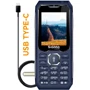 Мобильный телефон Sigma mobile X-Style 341 BRO TYPE-C Blue (UA UCRF): Дисплей 2.4" LCD (240x320)