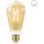 Умная лампочка WiZ, E27, 7W, 50W, 640Lm, ST64, 2000-5000K, Wi-Fi: Тип цоколя E27