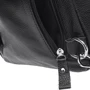 Чоловіча сумка-слінг Borsa Leather чорна (K15060-black): Застібка Блискавка